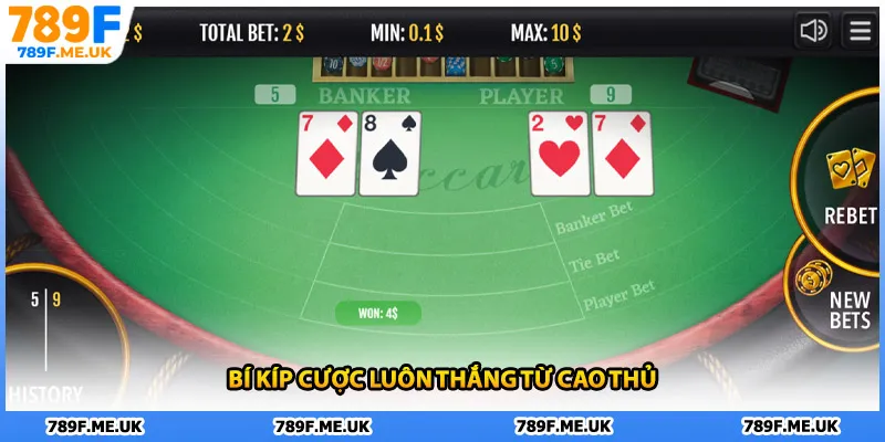 Bí kíp cược luôn thắng từ cao thủ